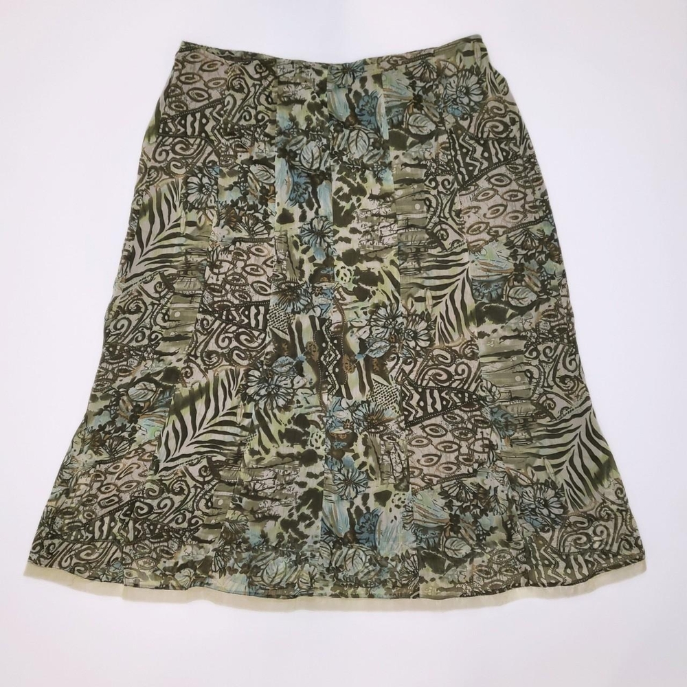 R.Q.T Sage Green Skirt